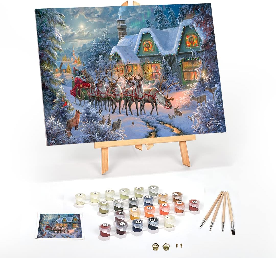 Sacred Scrubs Creative Series Premium Paint-by-Numbers Kit