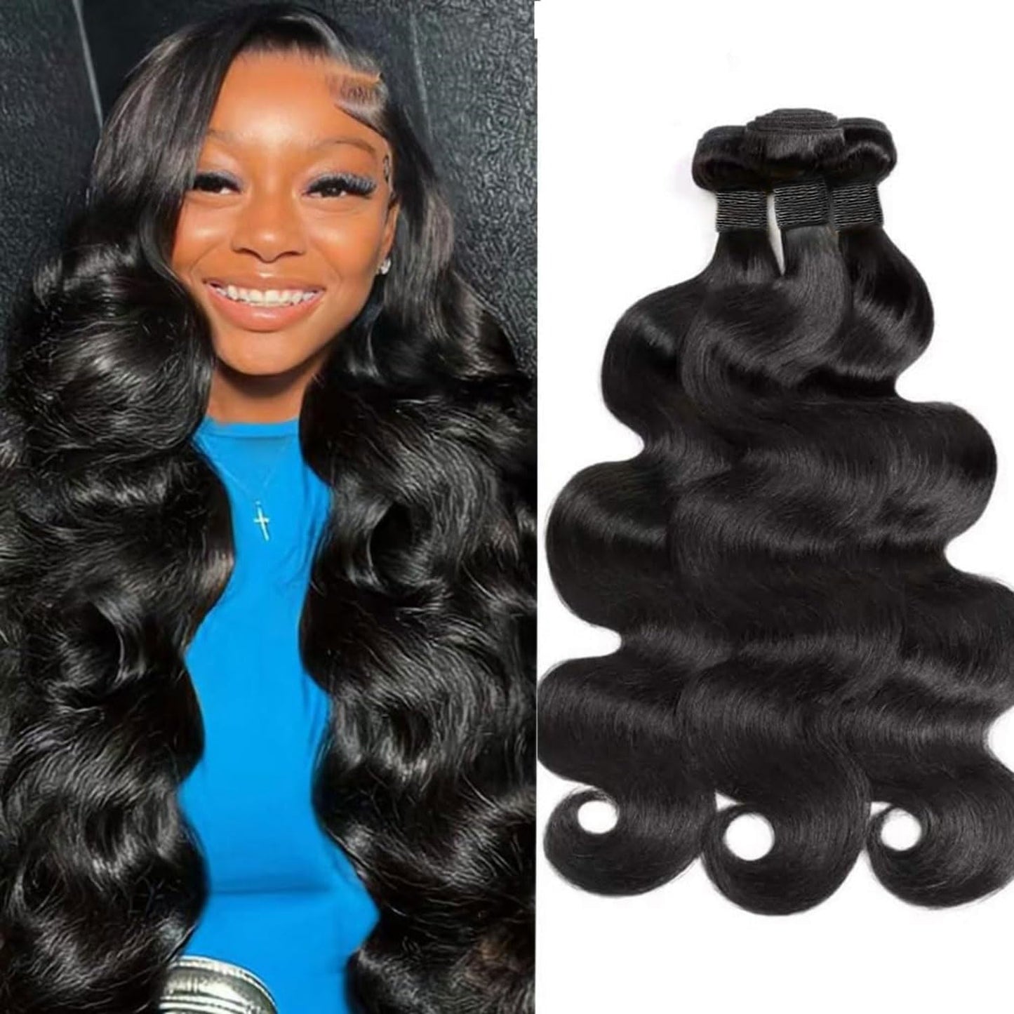 Sacred Crown TM Bundle Body Wave Set - Virgin Human Hair