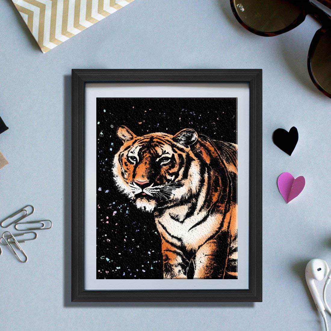 Sacred Creative Series Ferocious Animals Scratch Art Kit