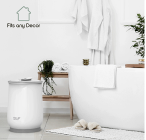 Sacred WarmthTM Electric Towel Warmer - Spa-Grade 20L Bucket for Oversized Towels