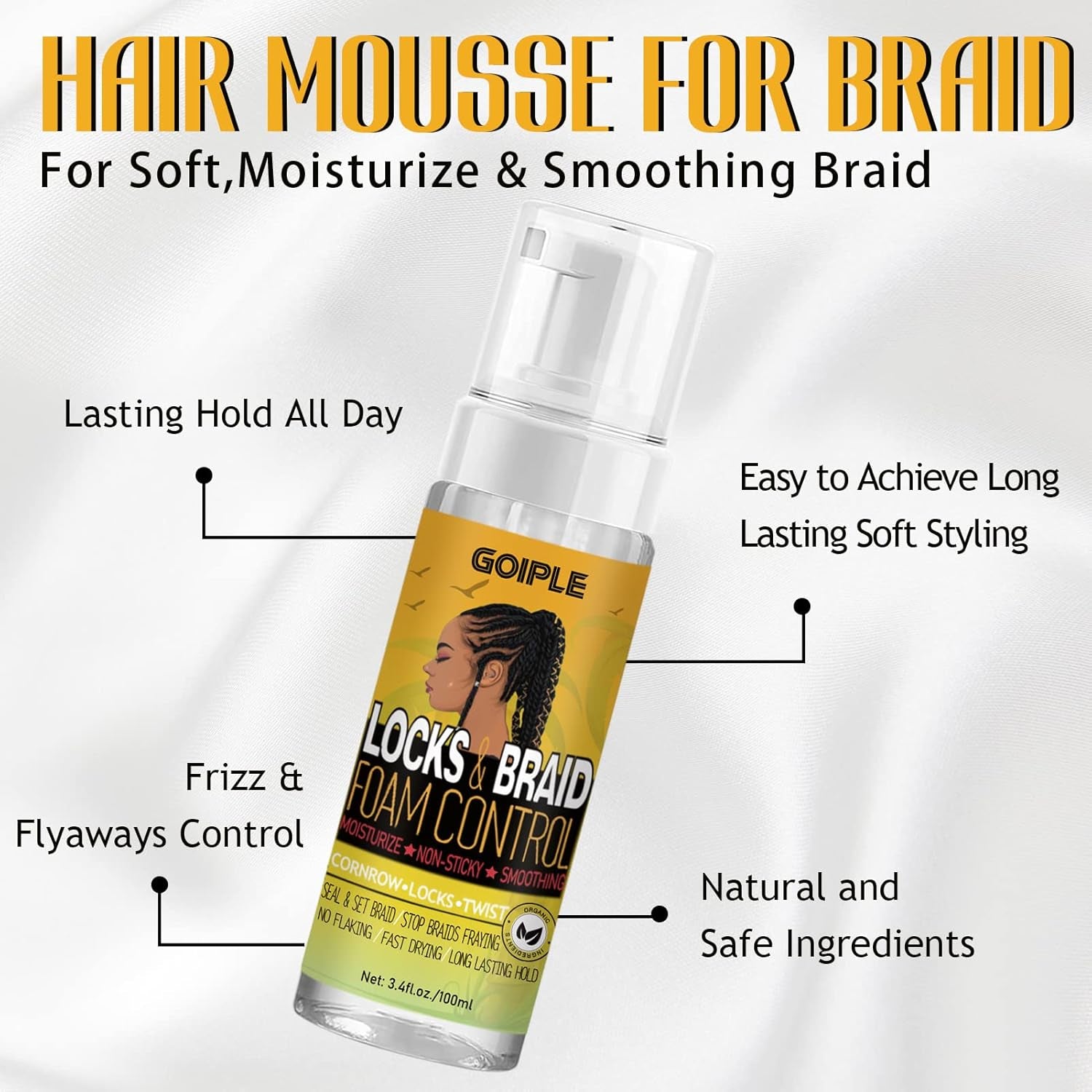 Sacred  Crown Braid and Loc Care Kt - 14 piece Protective Style Set