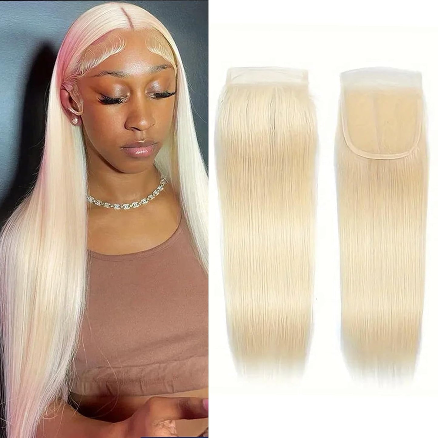Sacred Crown TM 613 Blonde Bundles Human Hair Virgin Brazilian Hair 