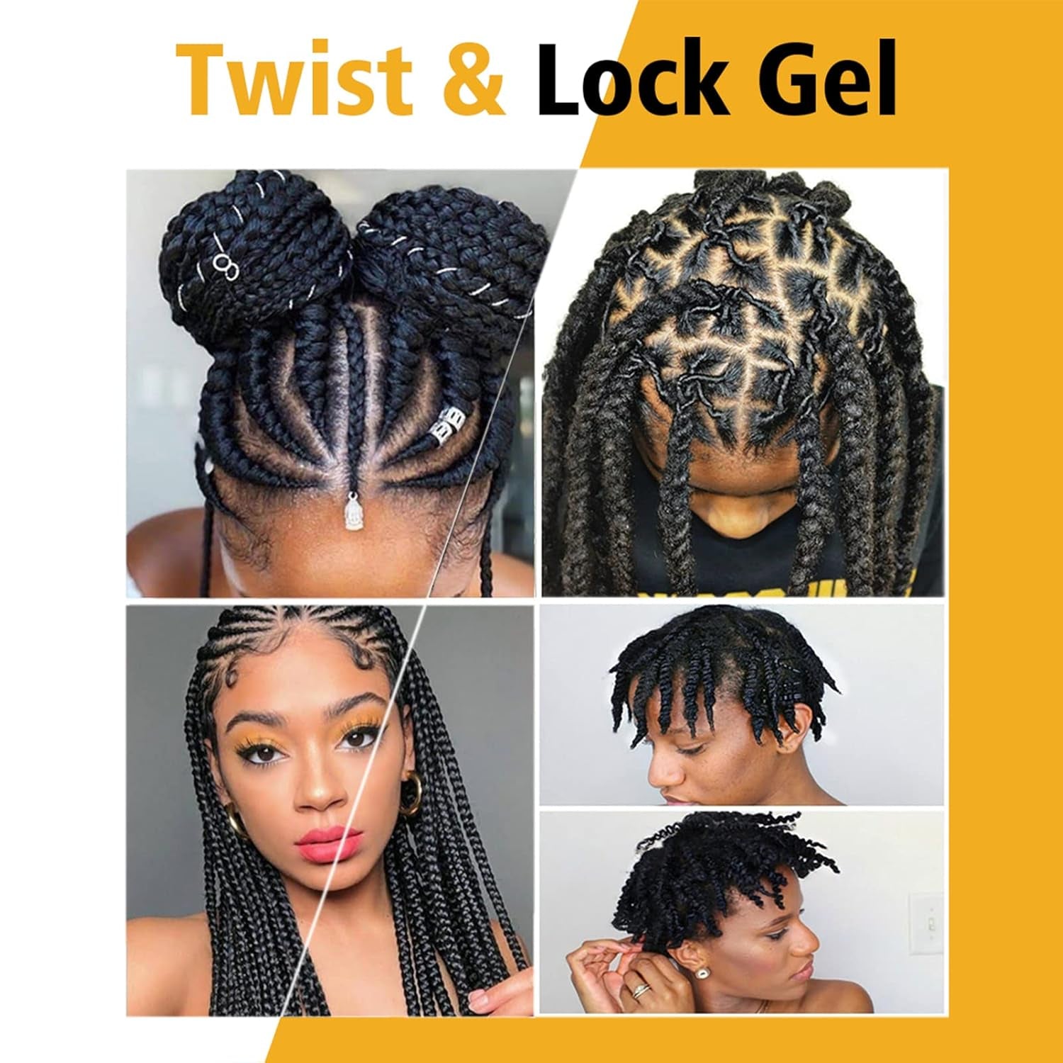 Sacred  Crown Braid and Loc Care Kt - 14 piece Protective Style Set