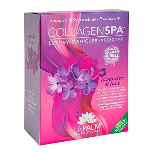 Sacred HandsTM Lavender Mani-Pedi Soak-Collagen Bubble Crystal Treatment