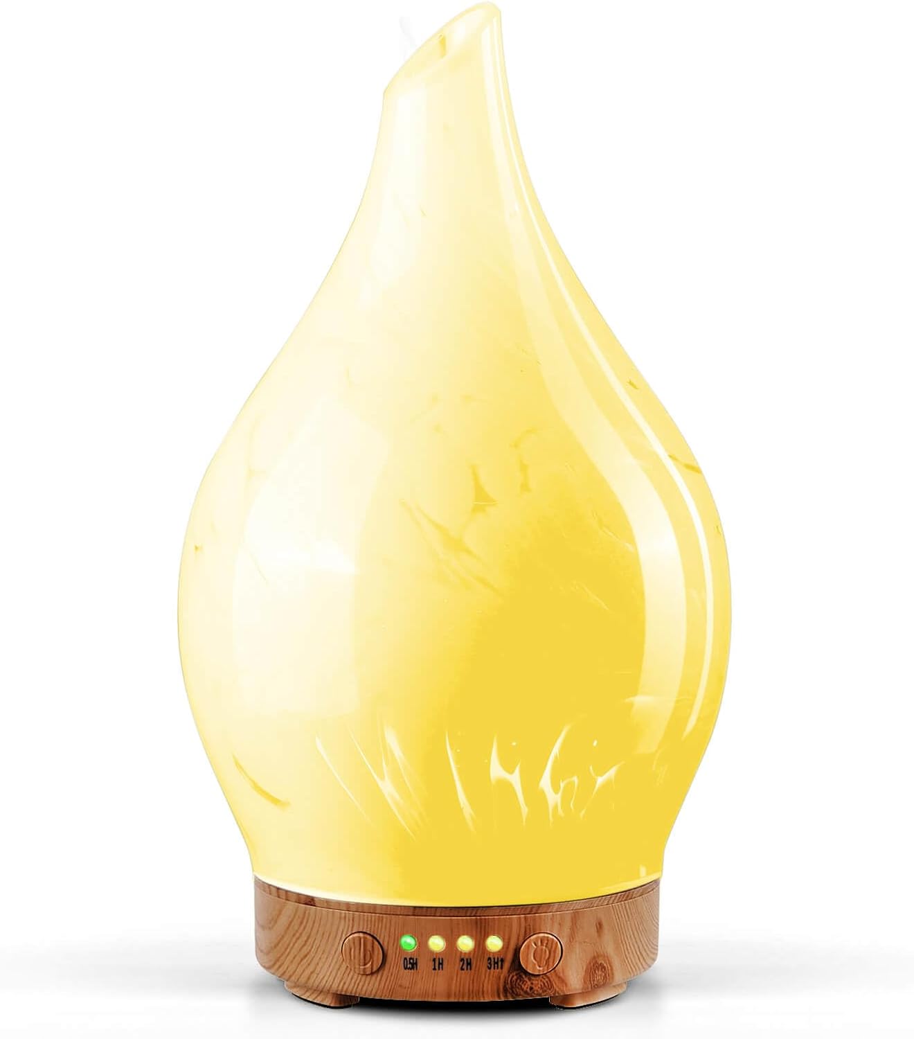Sacred Glow — 3D Glass Aromatherapy Diffuser