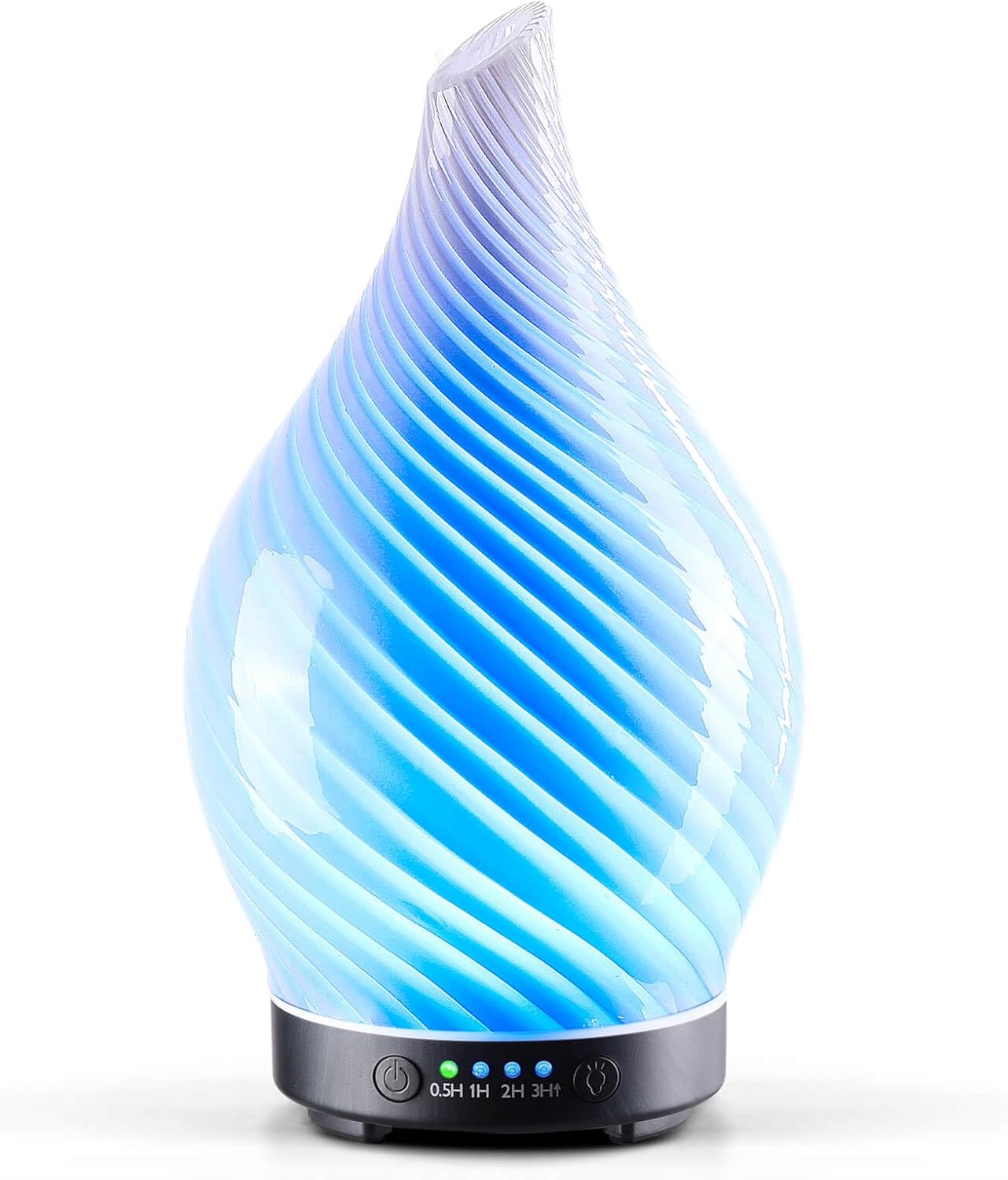 Sacred Glow — 3D Glass Aromatherapy Diffuser
