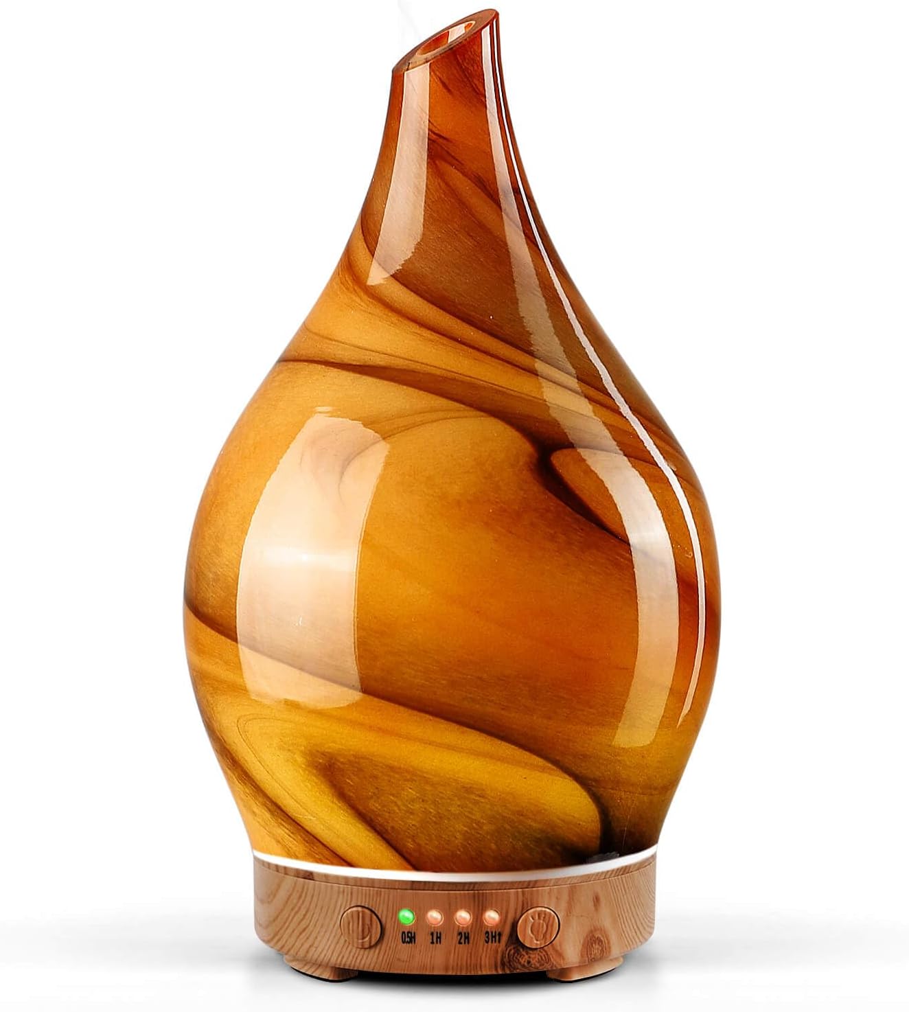 Sacred Glow — 3D Glass Aromatherapy Diffuser