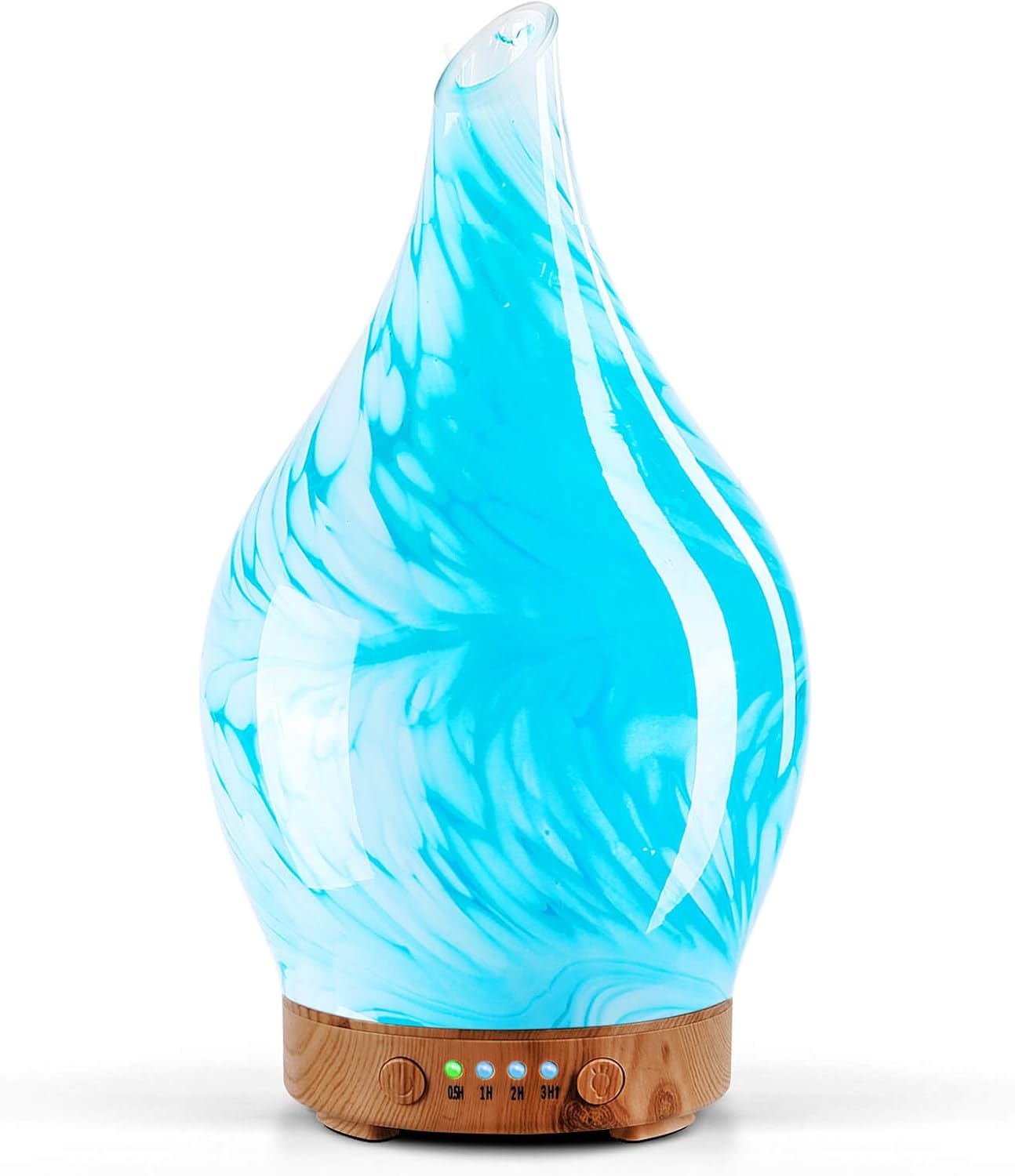 Sacred Glow — 3D Glass Aromatherapy Diffuser