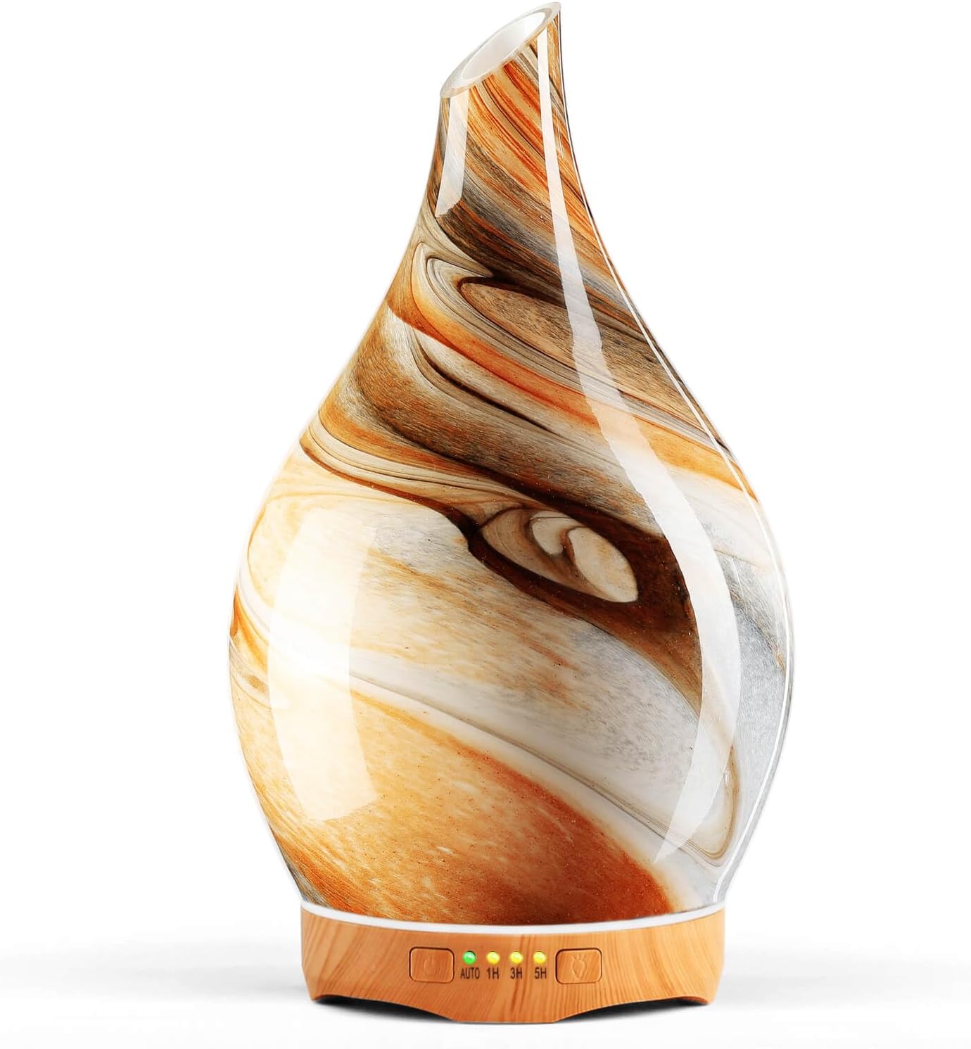 Sacred Glow — 3D Glass Aromatherapy Diffuser