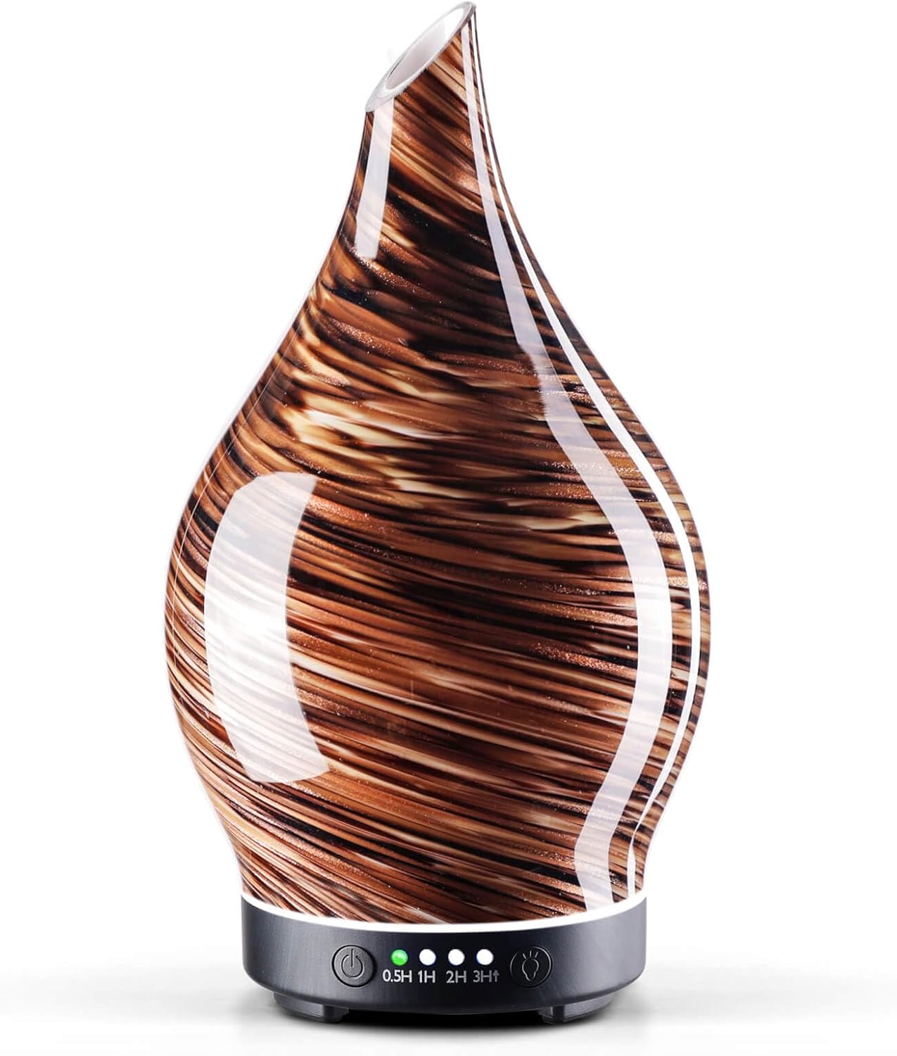 Sacred Glow — 3D Glass Aromatherapy Diffuser