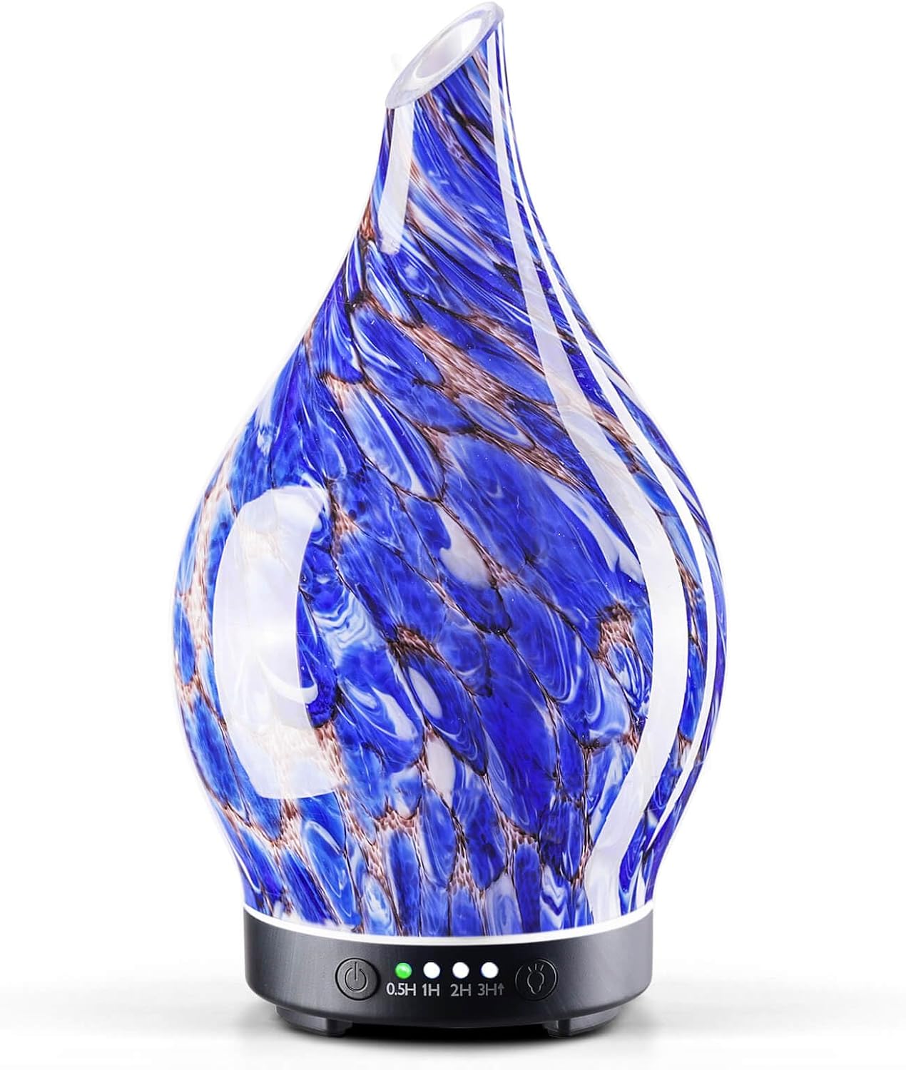 Sacred Glow — 3D Glass Aromatherapy Diffuser