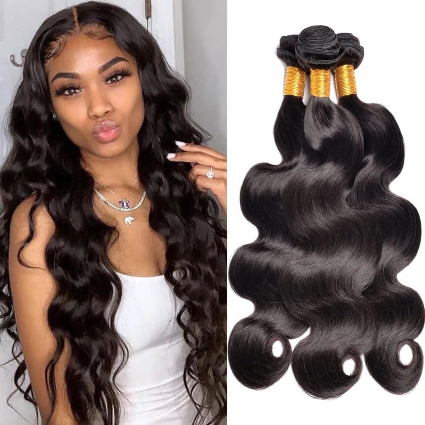 Sacred Crown TM Bundle Body Wave Set - Virgin Human Hair