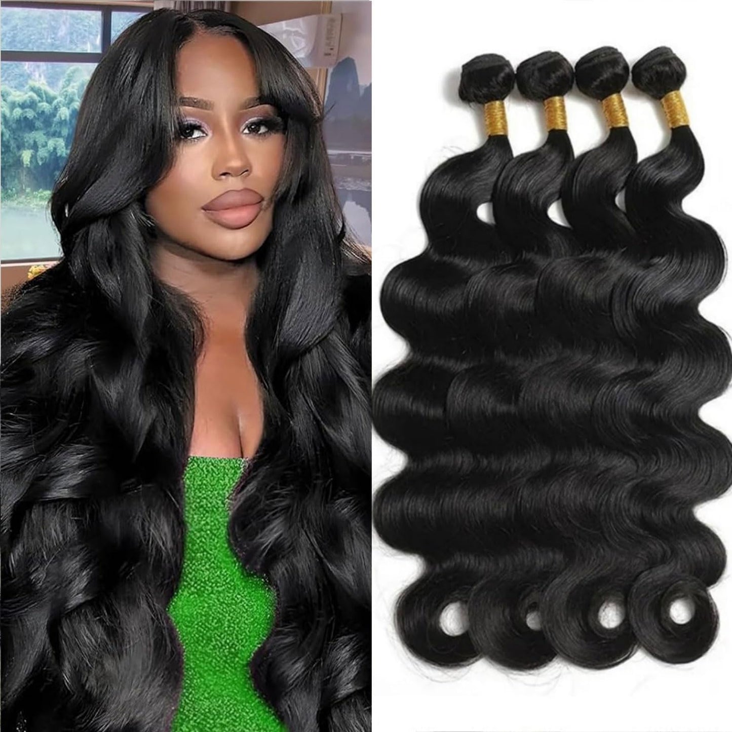 Sacred Crown TM Bundle Body Wave Set - Virgin Human Hair