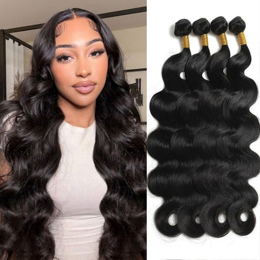 Sacred Crown TM Bundle Body Wave Set - Virgin Human Hair