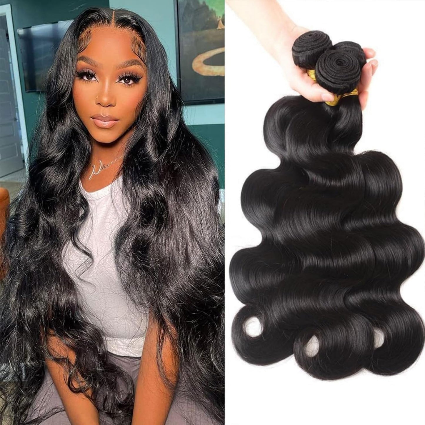 Sacred Crown TM Bundle Body Wave Set - Virgin Human Hair