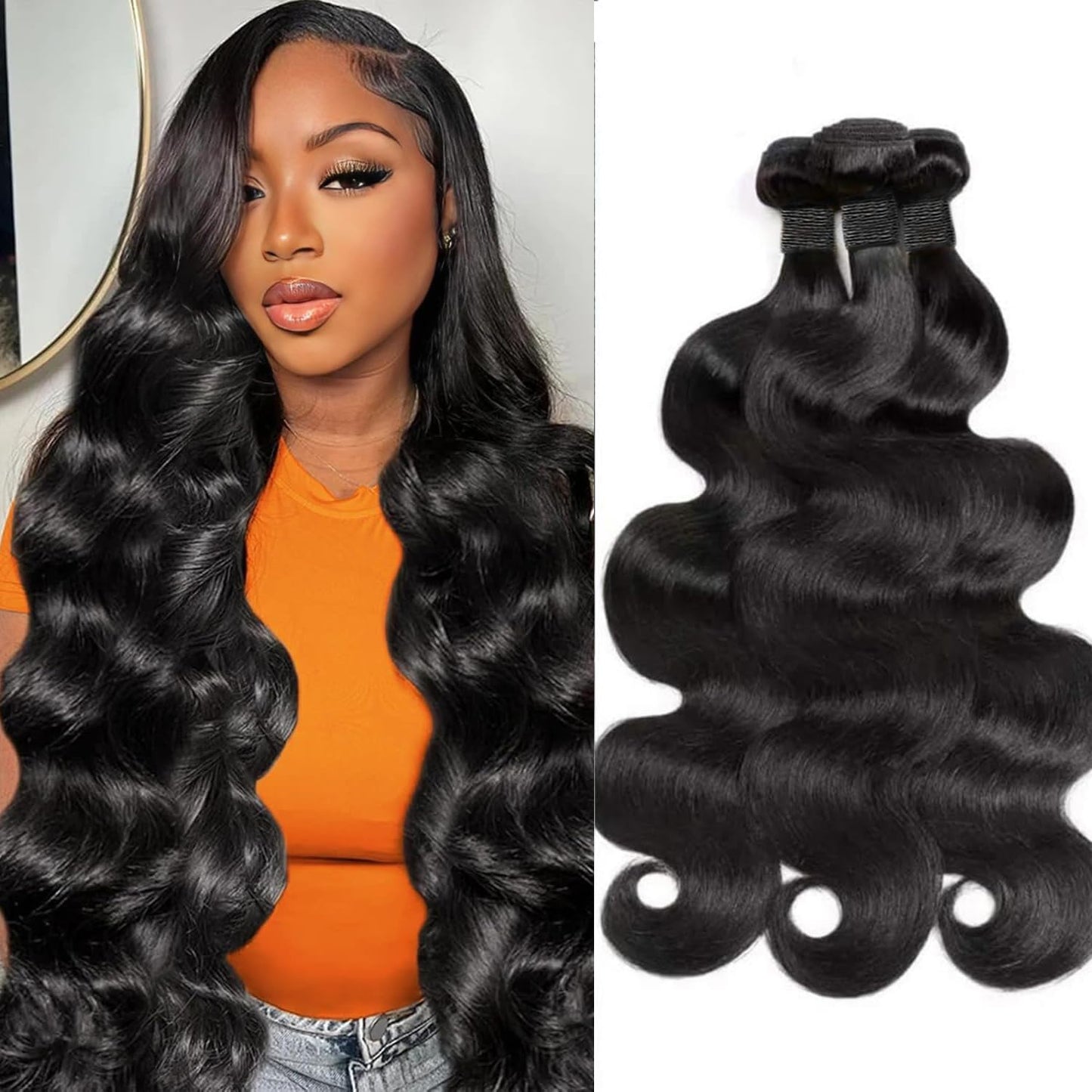 Sacred Crown TM Bundle Body Wave Set - Virgin Human Hair