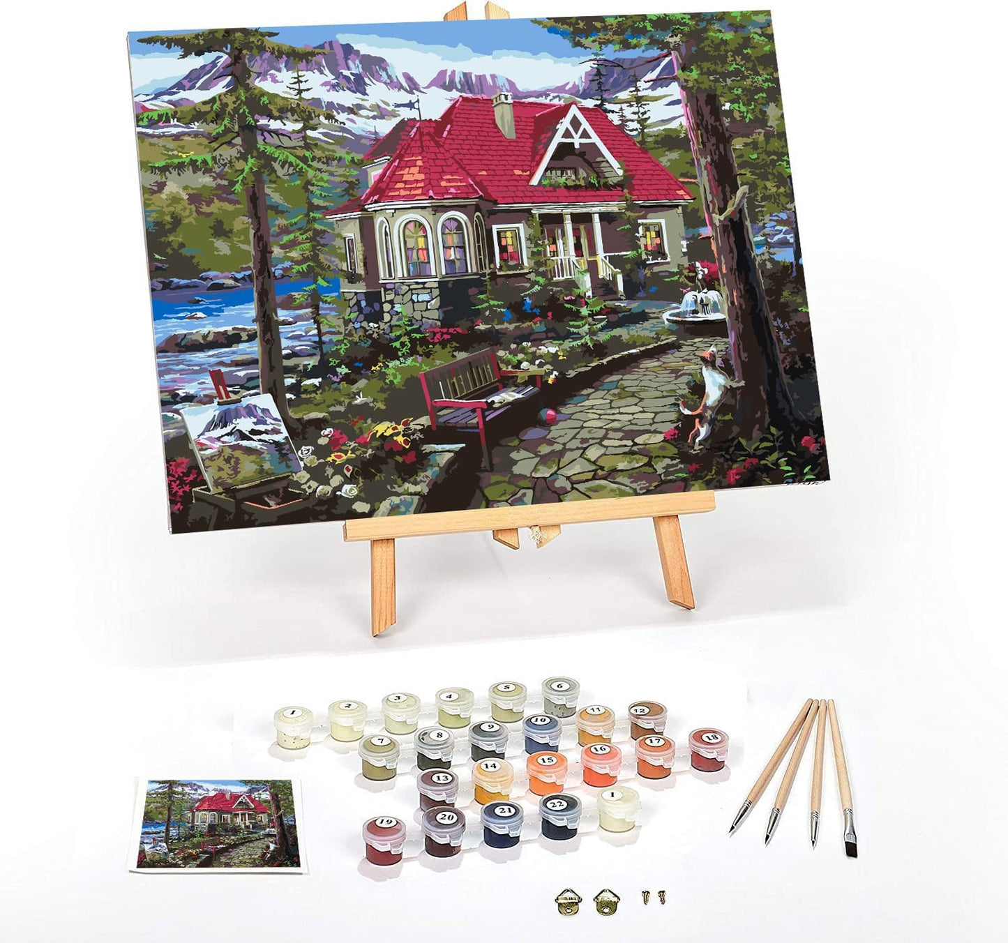 Sacred Scrubs Creative Series Premium Paint-by-Numbers Kit