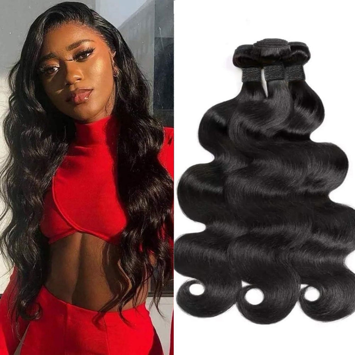 Sacred Crown TM Bundle Body Wave Set - Virgin Human Hair