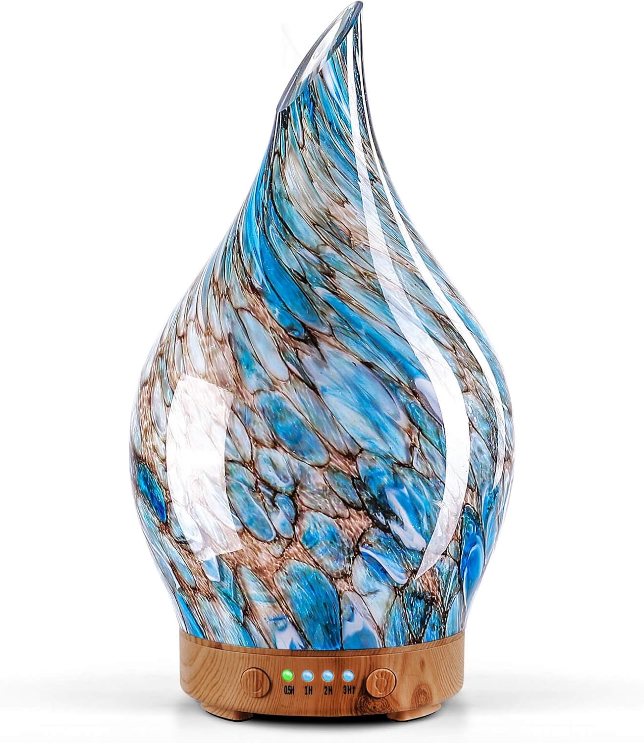 Sacred Glow — 3D Glass Aromatherapy Diffuser