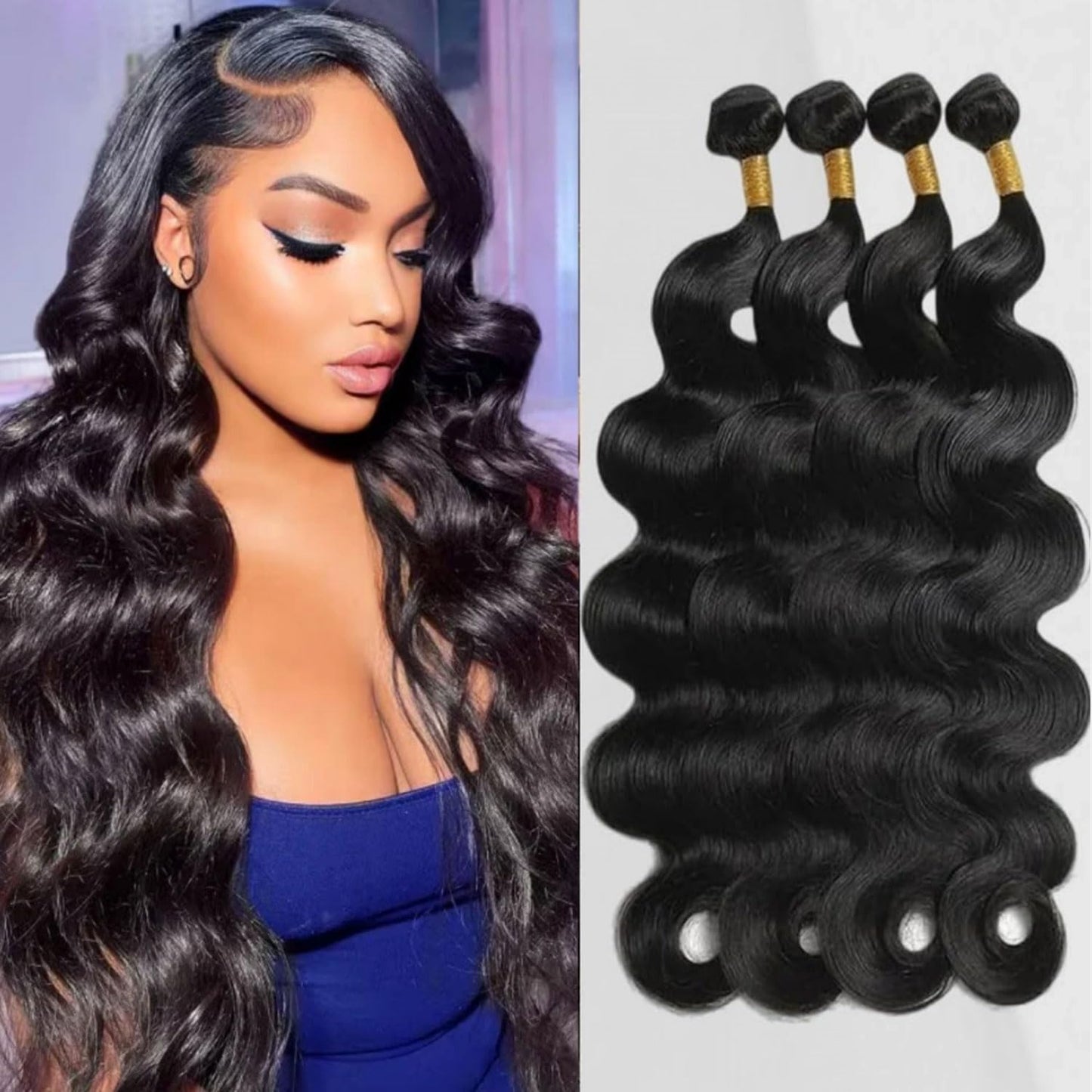 Sacred Crown TM Bundle Body Wave Set - Virgin Human Hair