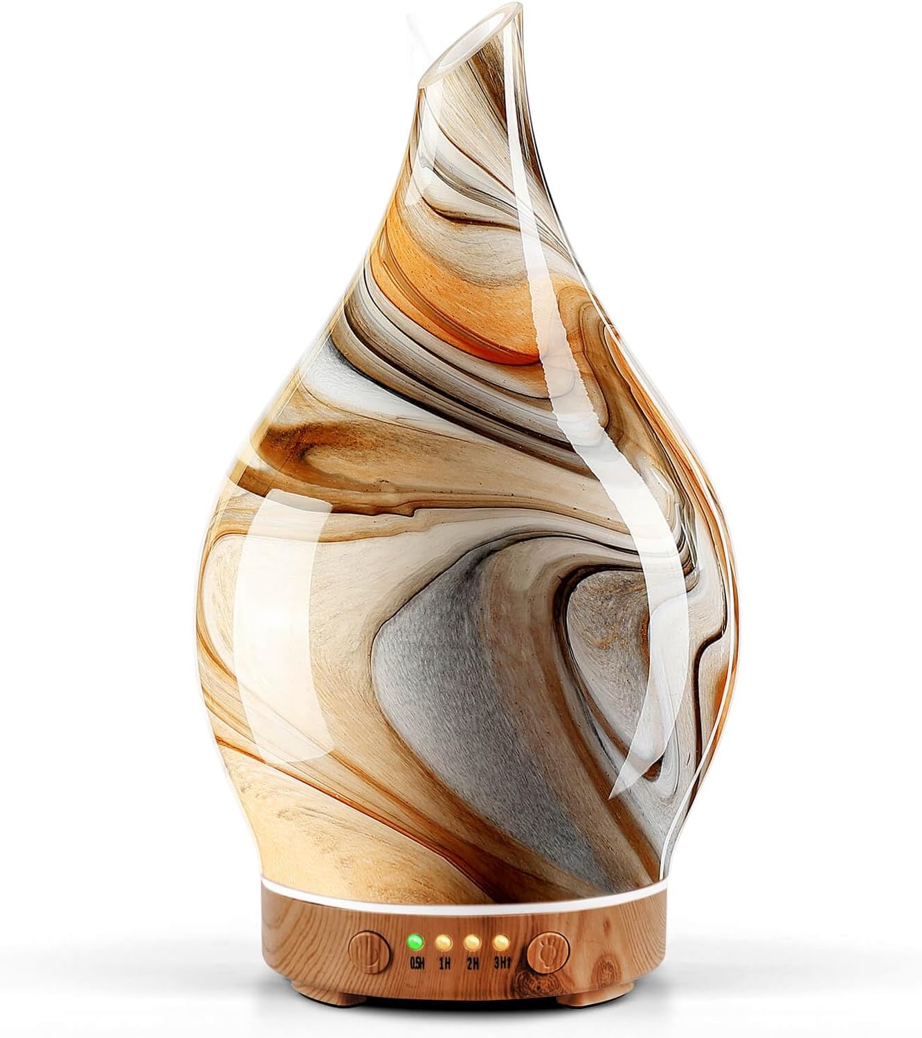 Sacred Glow — 3D Glass Aromatherapy Diffuser