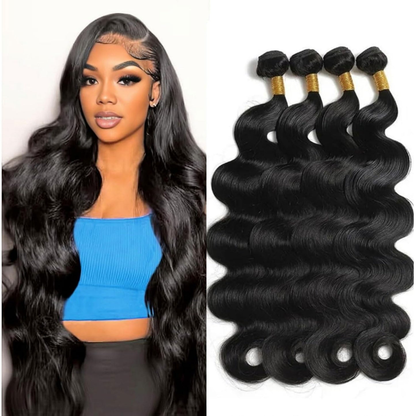 Sacred Crown TM Bundle Body Wave Set - Virgin Human Hair