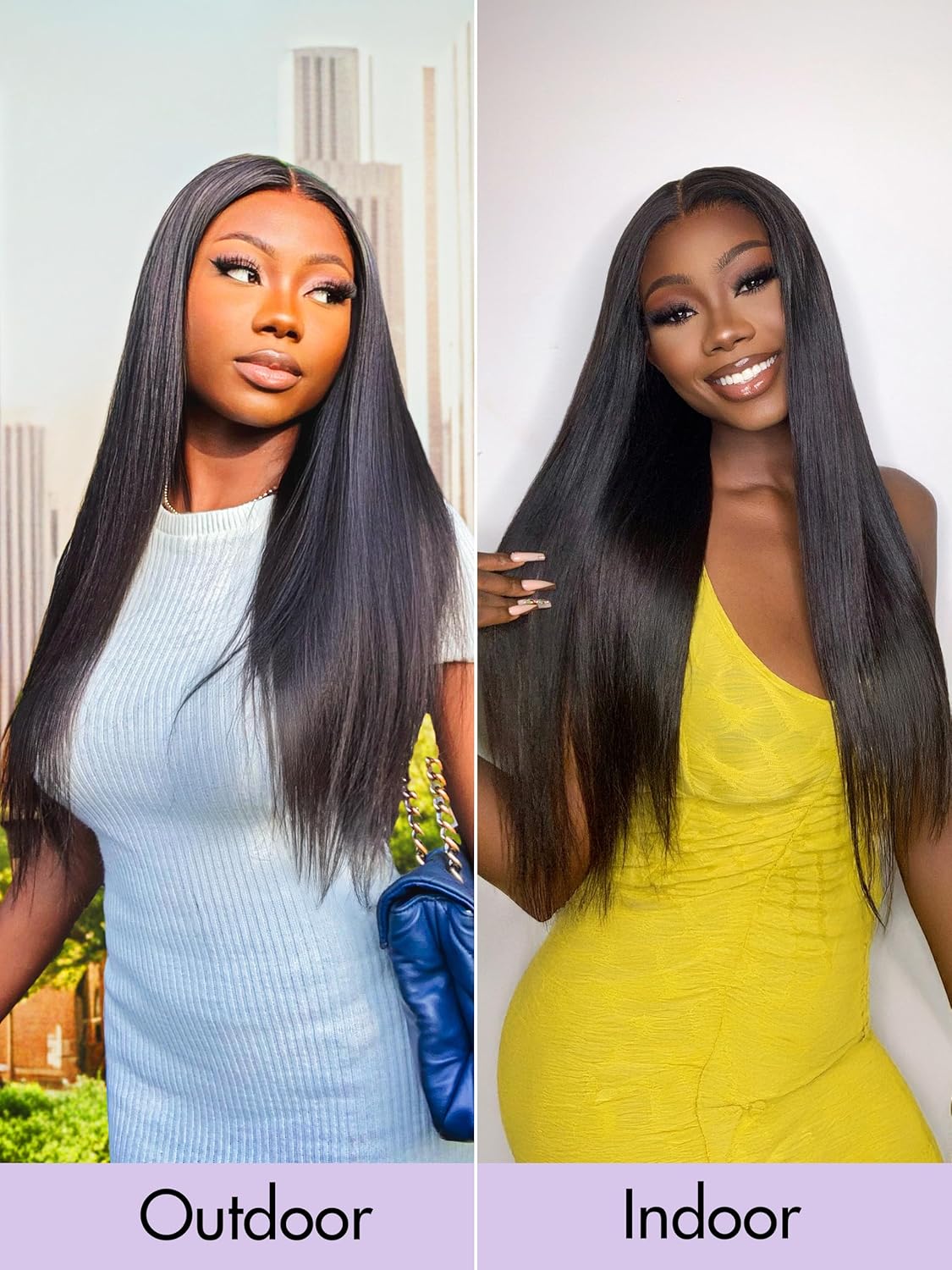 Sacred Luxe TM HD Glueless 5 X 5 Lace Wig - Choose Texture & Length (16" - 30") 