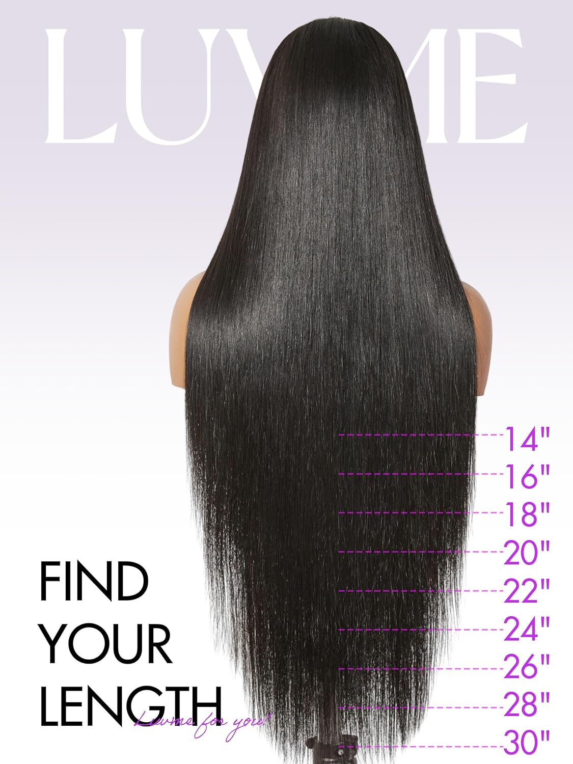 Sacred Luxe TM HD Glueless 5 X 5 Lace Wig - Choose Texture & Length (16" - 30") 