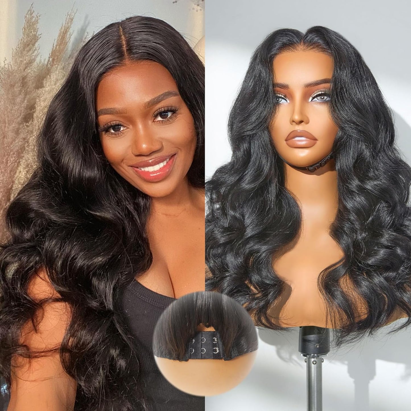 Sacred Luxe TM HD Glueless 5 X 5 Lace Wig - Choose Texture & Length (16" - 30") 