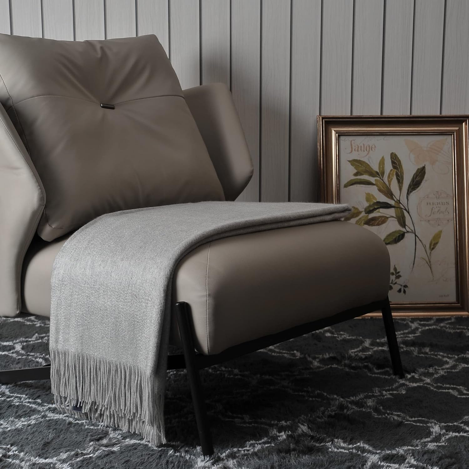 Sacred EmbraceTM Cashmere Throw-100% Pure Luxury Blanket in a Gift Box