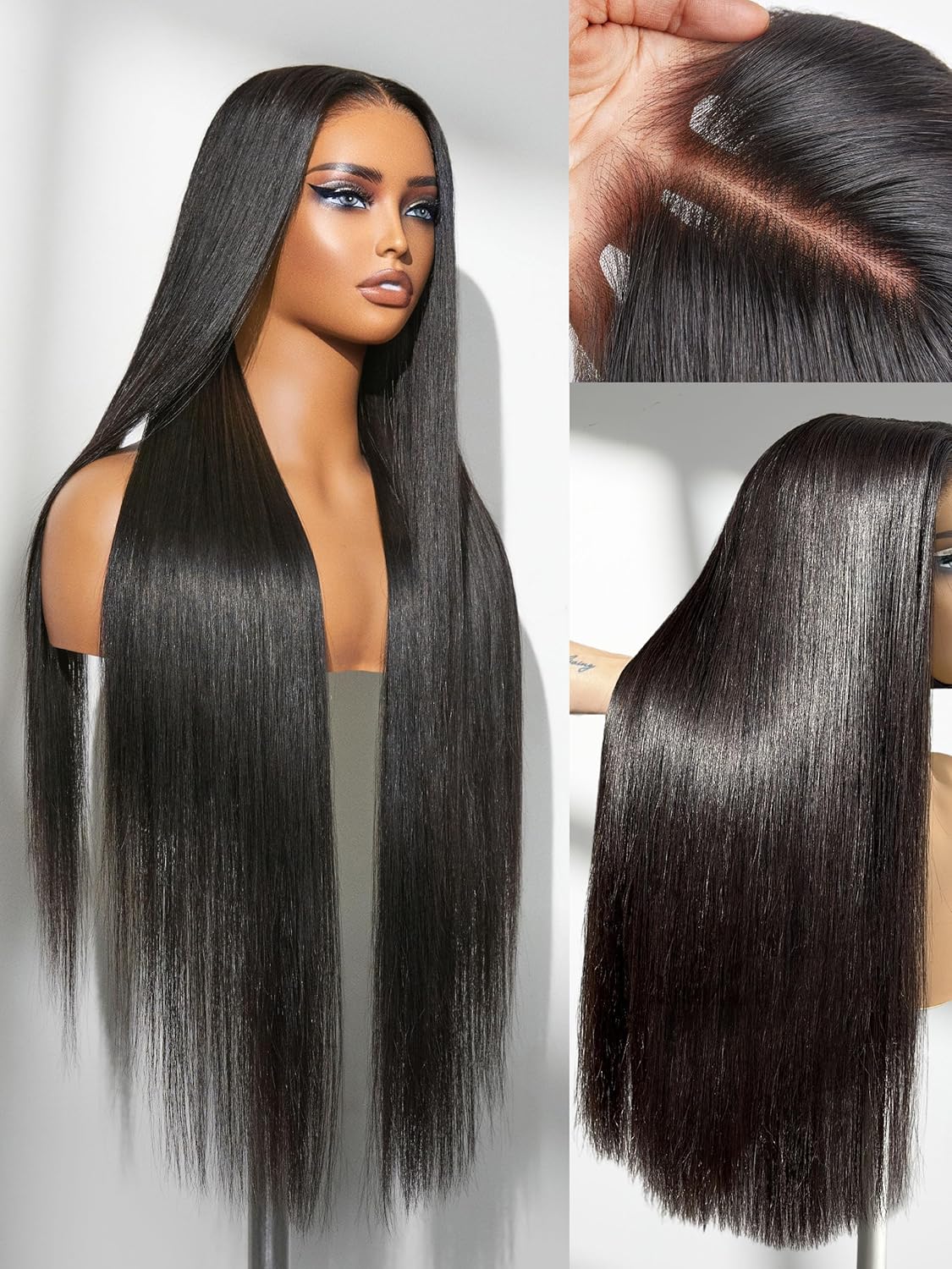 Sacred Luxe TM HD Glueless 5 X 5 Lace Wig - Choose Texture & Length (16" - 30") 