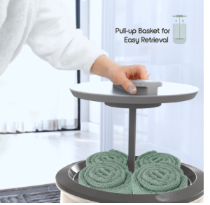 Sacred WarmthTM Electric Towel Warmer - Spa-Grade 20L Bucket for Oversized Towels