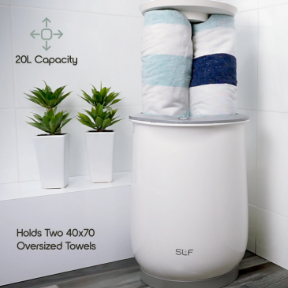 Sacred WarmthTM Electric Towel Warmer - Spa-Grade 20L Bucket for Oversized Towels