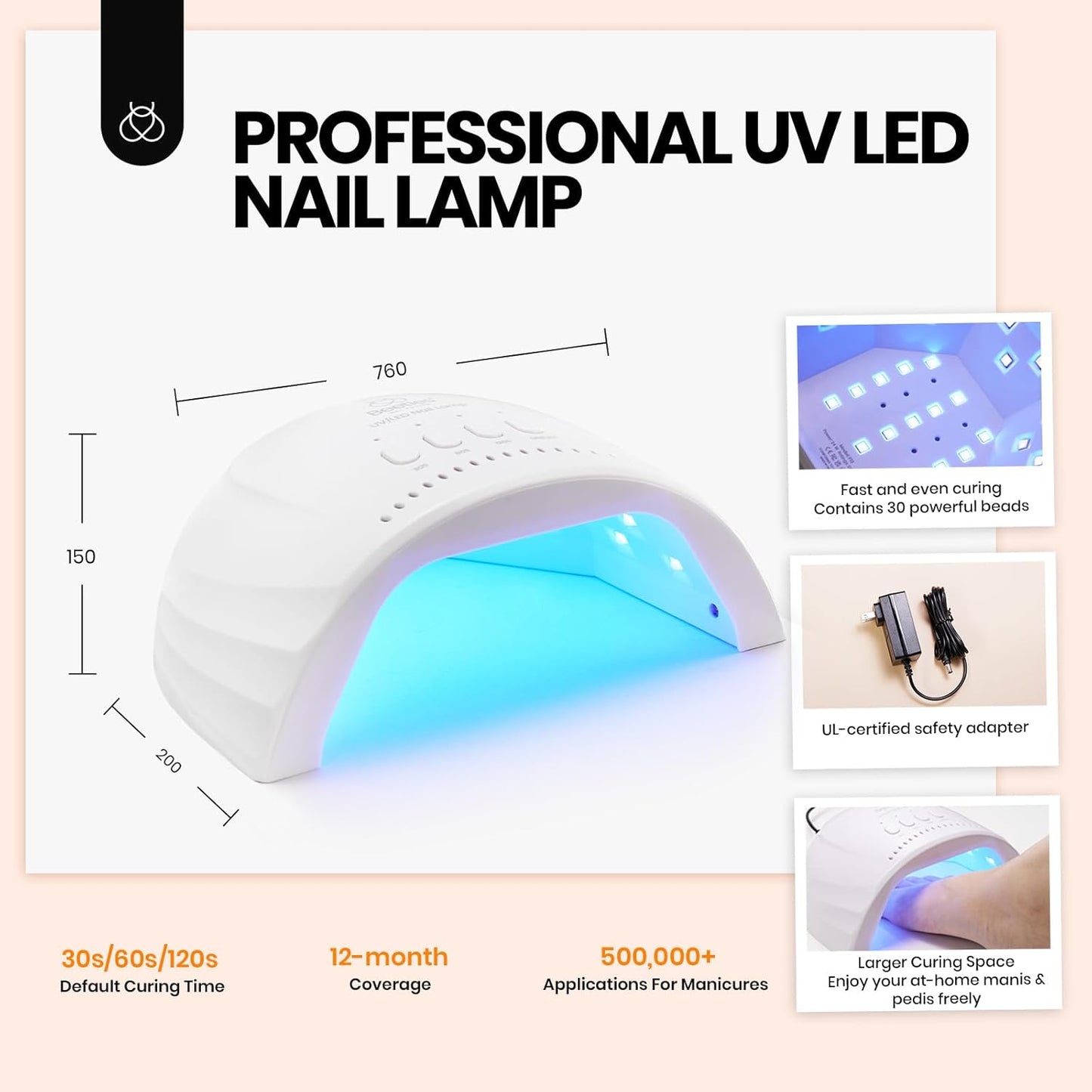 Sacred Touch Gel Nail Kit- For the Ones Who Give It All