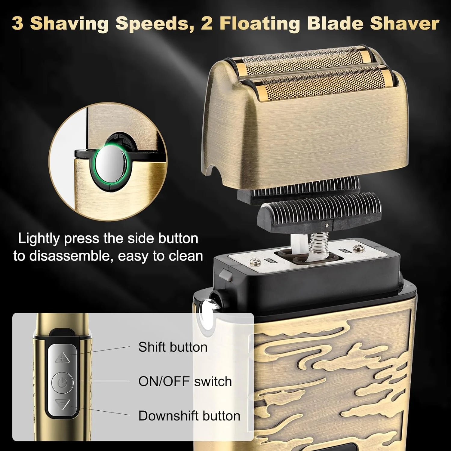 Sacred Cordless Hair Clippers & Trimmer Set