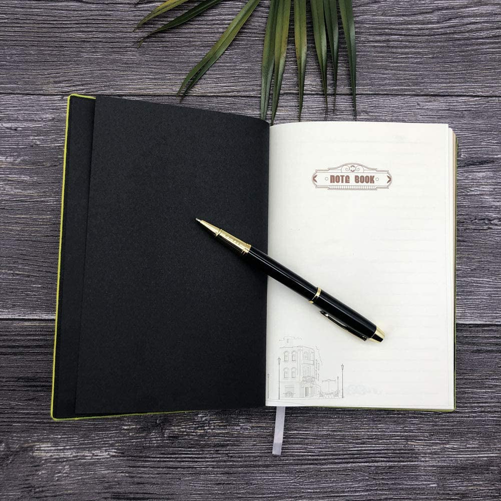 Sacred Scrubs Collection TM Unisex Copper-Embroidered Journal with Gold detailing & Diamond inspired pen/ Luxury wellness writing set