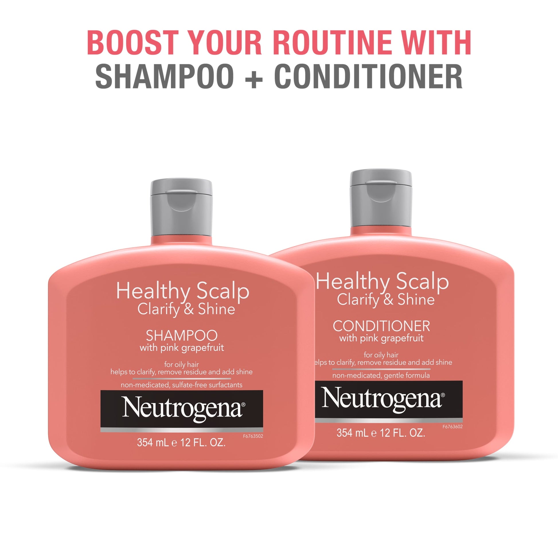 Sacred Scrubs Neutrogena Exfoliating Shampoo – Pink Grapefruit, 12 fl oz